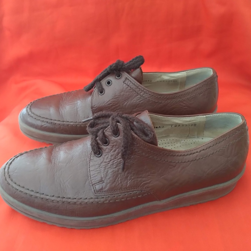 Salamander Genuine Brown Leather Shoes